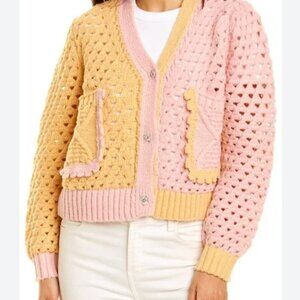 BNWT Assymetric Zara Knit Cardigan - Size Large